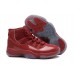Air Jordan 11 GS Red-Brown Leather Shoes